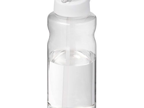 Bouteille de sport H2O Active® Big Base de 1 litre avec couvercle à bec verseur