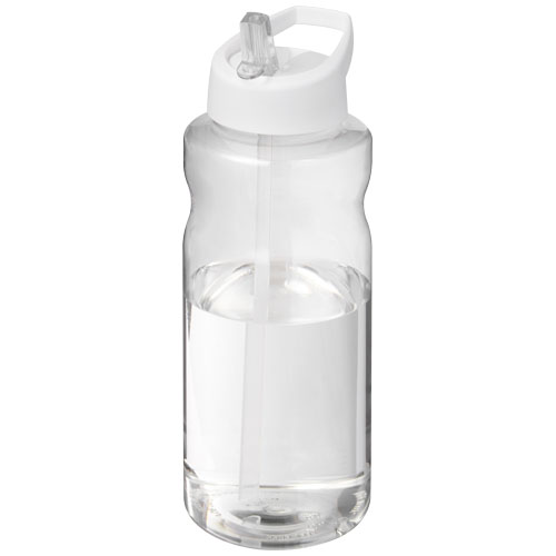 Bouteille de sport H2O Active® Big Base de 1 litre avec couvercle à bec verseur