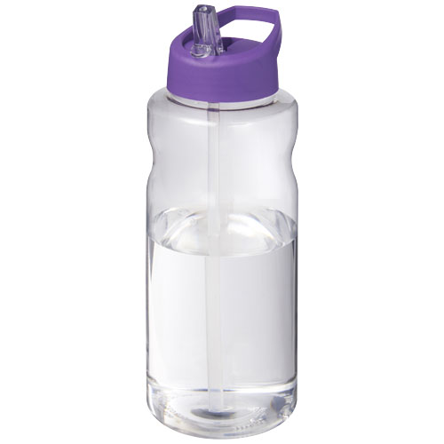 Bouteille de sport H2O Active® Big Base de 1 litre avec couvercle à bec verseur – Image 6