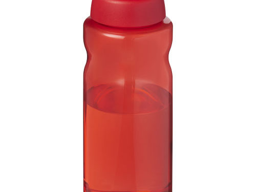 Bouteille de sport H2O Active® Eco Big Base de 1 litre à couvercle rabattable