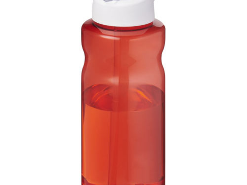 Bouteille de sport H2O Active® Eco Big Base de 1 litre avec couvercle à bec verseur