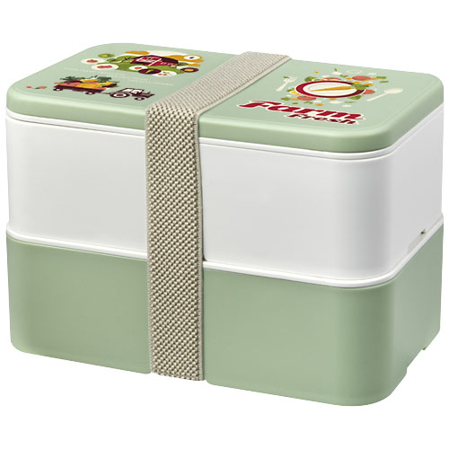 Boite repas 700+700 ml MIYO Renew à deux blocs – Image 3