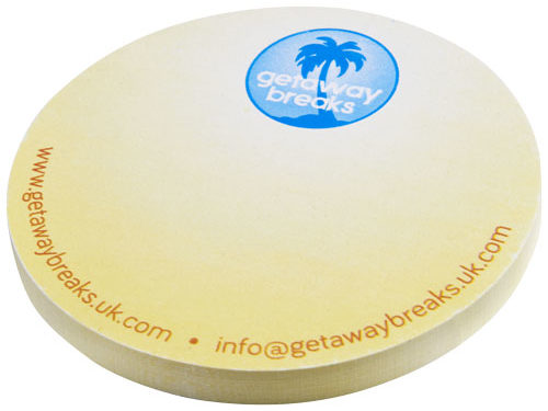 Post-its recyclés Sticky-Mate® en forme de cercle