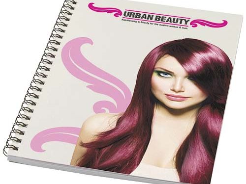 Carnet de notes spirales Desk-Mate® A5 coloré