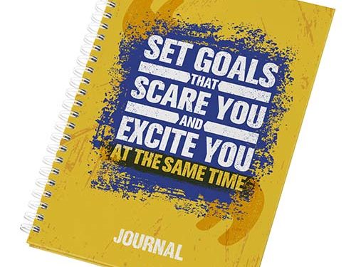 Journal à couverture rigide Desk-Mate® A5
