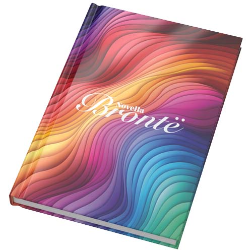 Carnet A5 à couverture rigide et brillante Novella Brontë avec 100 feuilles