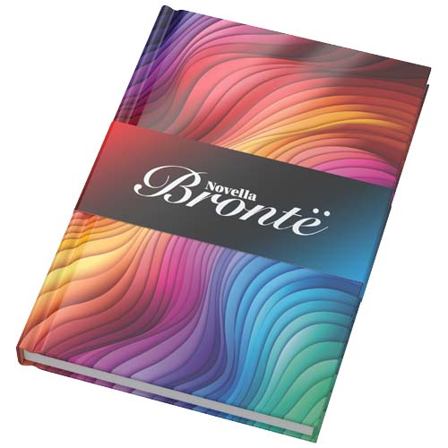 Carnet A5 à couverture rigide et brillante Novella Brontë avec 100 feuilles – Image 3