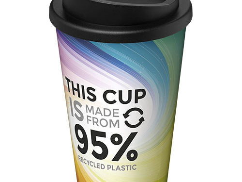 Gobelet avec isolation Brite-Americano® Recycled de 350 ml