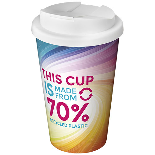 Gobelet avec isolation Brite-Americano® Eco de 350 ml et anti-déversement