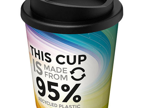 Gobelet avec isolation Brite-Americano® Espresso Recycled de 250 ml