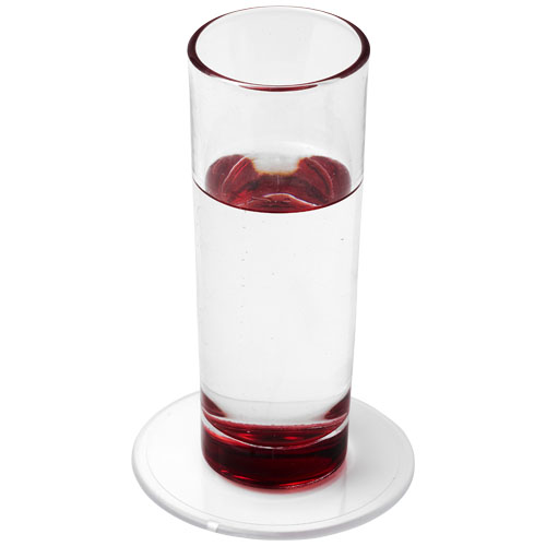 Sous-verre rond Renzo en plastique – Image 3