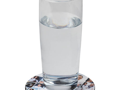 Sous-verre rond Brite-Mat®