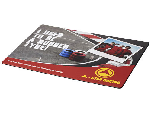 Tapis de souris Brite-Mat® avec matériau pneu