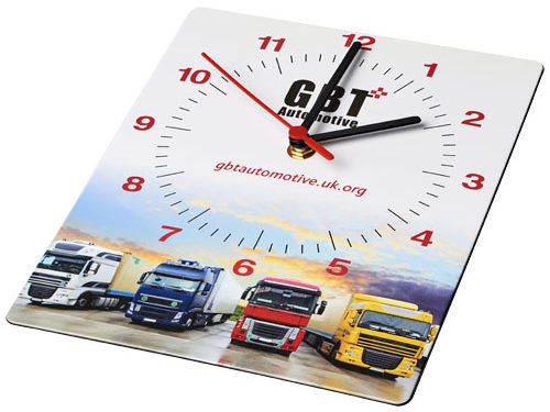 Horloge murale rectangulaire Brite-Clock®