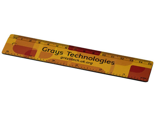 Règle Terran 15 cm 100 % plastique recyclé