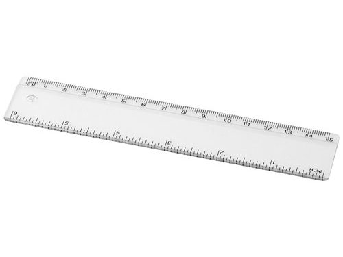 Règle en plastique Renzo 15 cm