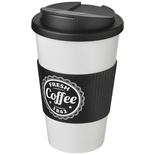 Gobelet isolant Americano® 350ml avec bandeau antidérapant et couvercle anti-fuite – Image 3