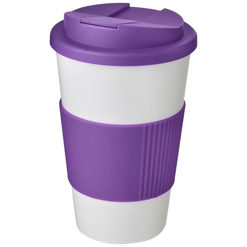 Gobelet isolant Americano® 350ml avec bandeau antidérapant et couvercle anti-fuite – Image 13