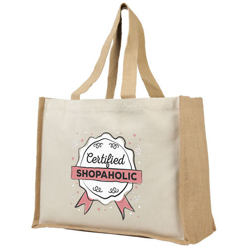 Sac Varai 320 g/m² en toile et jute 23L – Image 3