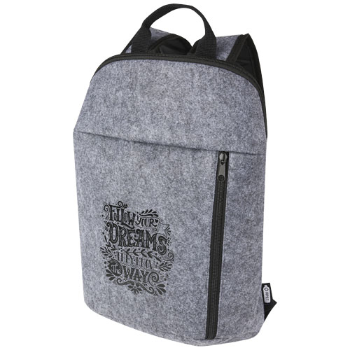Sac à dos isotherme Felta GRS en feutrine recyclée de 7 L – Image 4