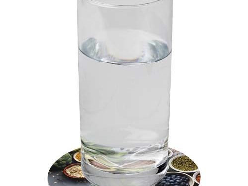Dessous de verre rond Lumin