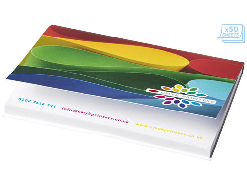 Post-its Sticky-Mate® avec couverture souple A7 100 x 75mm