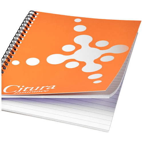 Cahier Desk-Mate® à spirales A5 avec couverture PP – Image 6
