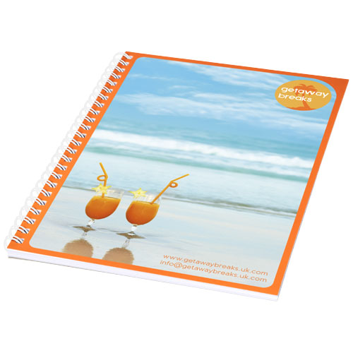 Cahier Desk-Mate® à spirales A5 avec couverture PP – Image 5