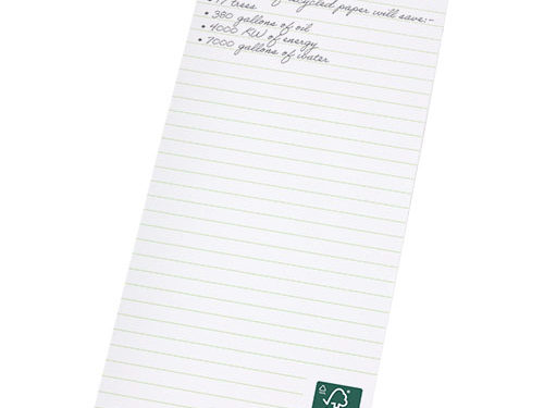 Bloc-notes 1/3 A4 recyclé Desk-Mate®