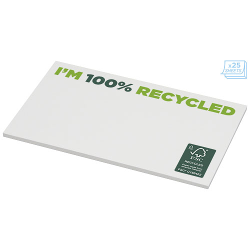 Mémos autocollants recyclés 127 x 75 mm Sticky-Mate® – Image 3