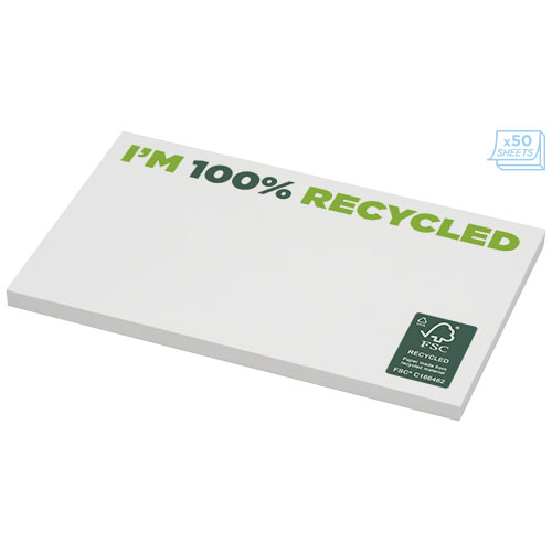 Mémos autocollants recyclés 127 x 75 mm Sticky-Mate® – Image 4