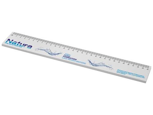 Notes autocollantes recyclées Sticky-Mate® avec règle imprimée 30 cms