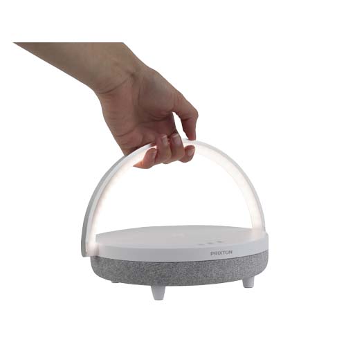 Enceinte Bluetooth® 4-en-1 Prixton de 10 W avec lumière LED et station de charge sans fil – Image 5