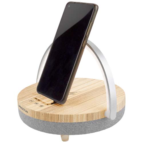 Enceinte Bluetooth® 4-en-1 Prixton de 10 W avec lumière LED et station de charge sans fil – Image 7