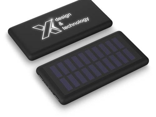 Batterie de secours solaire et lumineuse 8000 mAh SCX.design P30