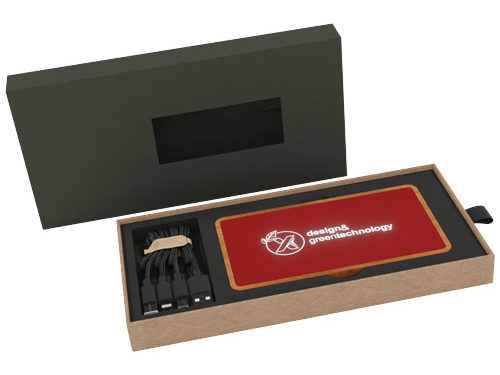 Batterie de secours sans fil à illumination SCX.design P36 de 5 000 mAh