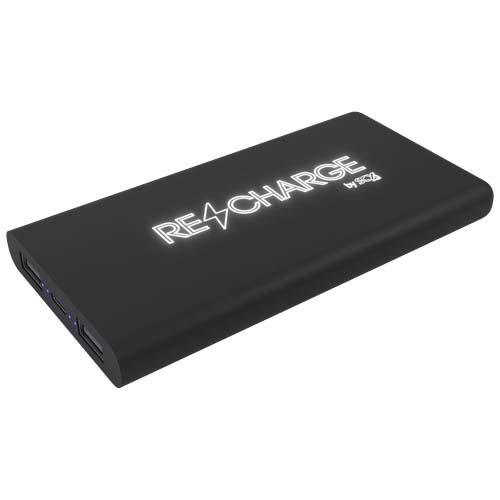 Batterie de secours sans fil en gomme à illumination de 10 000 mAh SCX.design P40