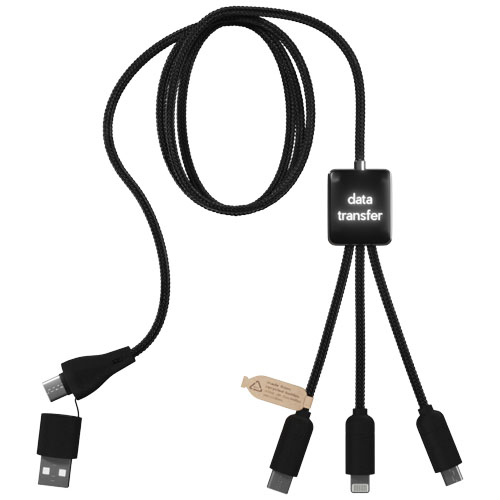 Câble de charge 5-en-1 SCX.design C45 en rPET avec transfert de données – Image 2
