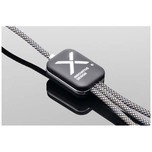 Câble de charge Type-C 60 W avec double logo lumineux SCX.design C33 – Image 5