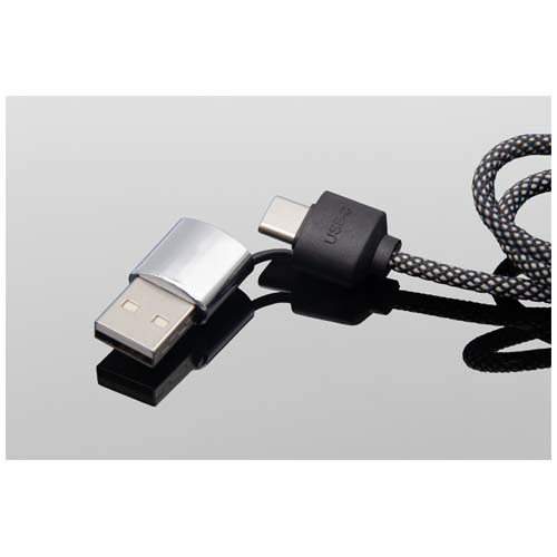 Câble de charge Type-C 60 W avec double logo lumineux SCX.design C33 – Image 6