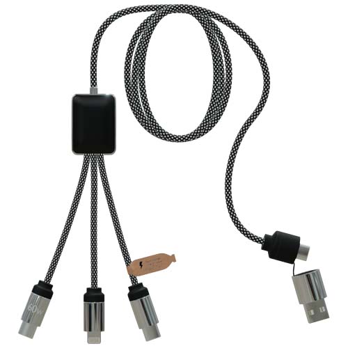 Câble de charge Type-C 60 W avec double logo lumineux SCX.design C33 – Image 2