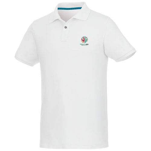 Polo bio recyclé manches courtes homme Beryl – Image 5