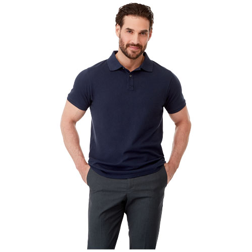 Polo bio recyclé manches courtes homme Beryl – Image 6