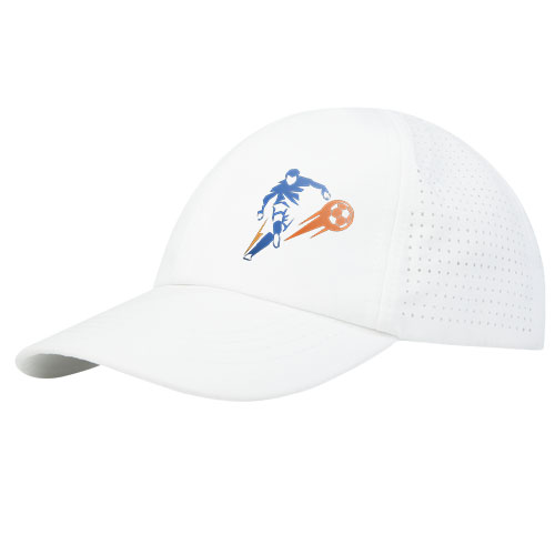Casquette 6 panneaux de 110 g/m² Mica GRS recyclée ajustée – Image 4
