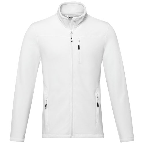 Veste Amber pour homme en polaire recyclée GRS entièrement zippée – Image 2