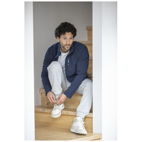 Veste Amber pour homme en polaire recyclée GRS entièrement zippée – Image 6