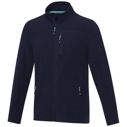 Veste Amber pour homme en polaire recyclée GRS entièrement zippée – Image 8