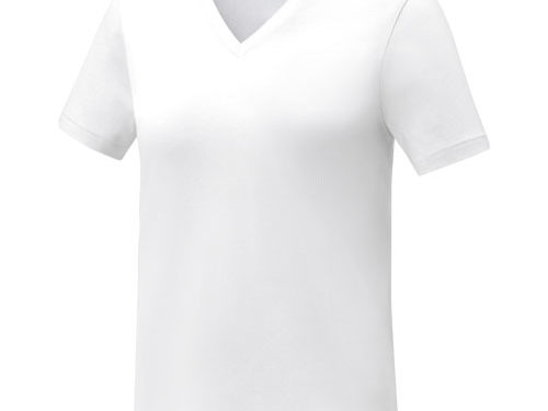 T-shirt Somoto manches courtes col V femme
