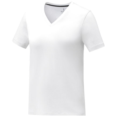 T-shirt Somoto manches courtes col V femme