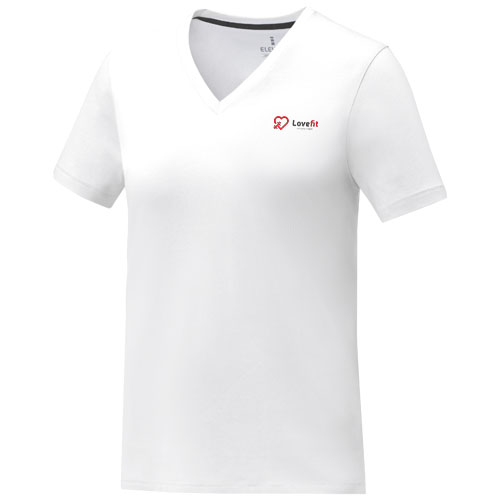 T-shirt Somoto manches courtes col V femme – Image 4
